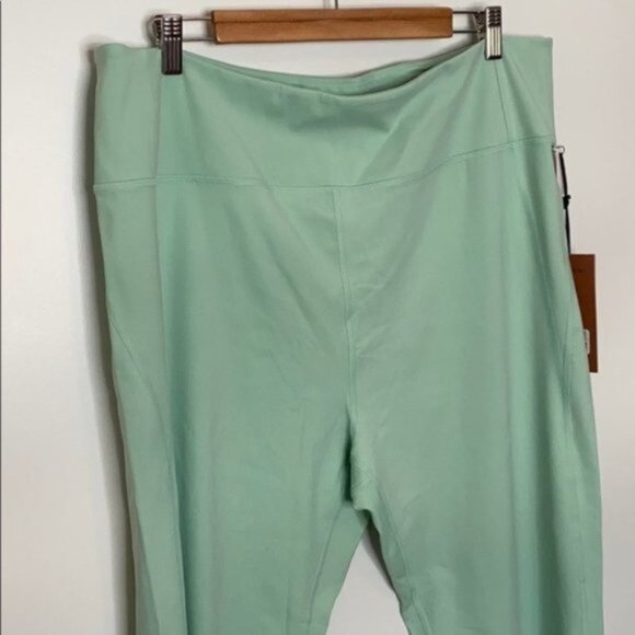 Girlfriend Collective Women Green High-Rise Compression Leggings Plus Size 6XL - Picture 2 of 10